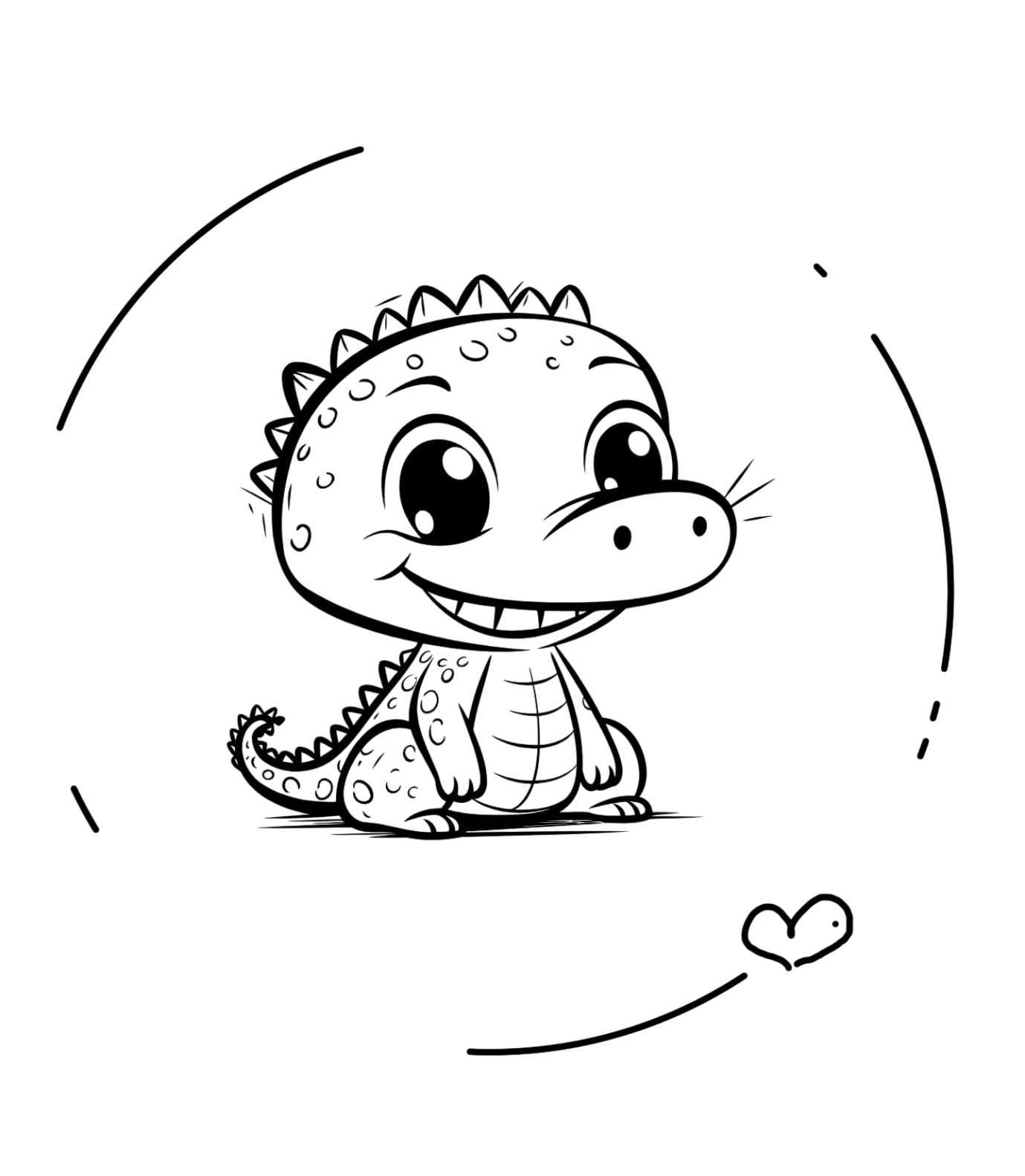 Digitale Bild " Dino"