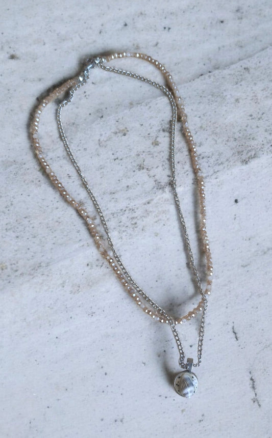 Doppelkette Handmade "Summer"