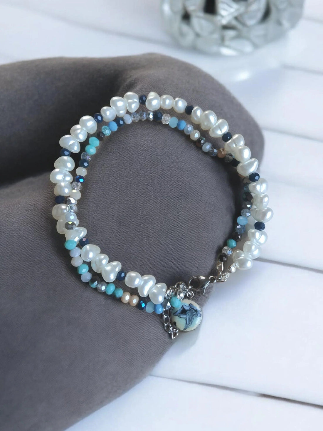 Fußkettchen Handmade See entdecken: Ein besonderes Highlight für deinen Mode und Lifestyle Blog Schmuck Handmade