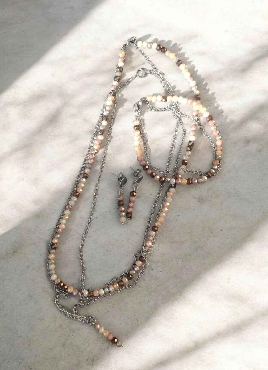 Schmuck Set Baily Handmade Einzigartig in deinem Mode Lifestyle Blog