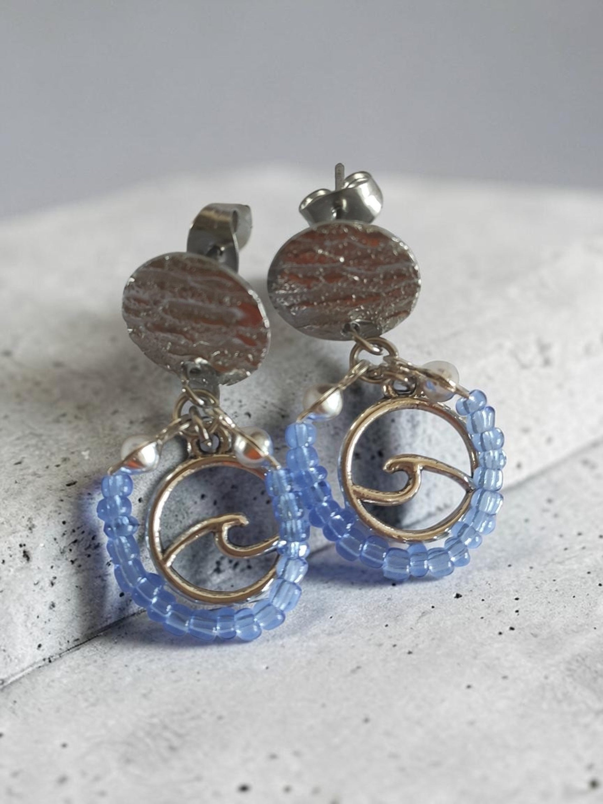 Perlen Ohrringe Handmade