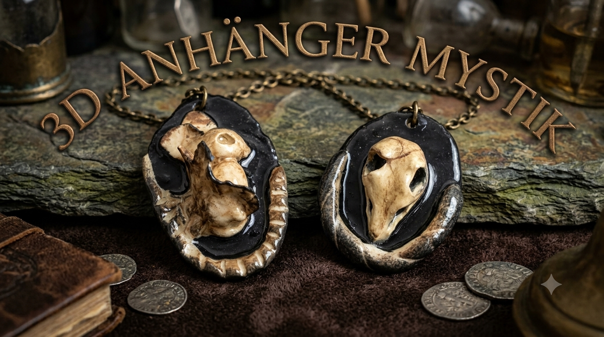 3D Art Anhänger Kollektion "Mystik"