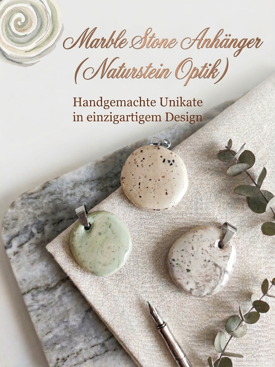 Marbel Stone Anhänger