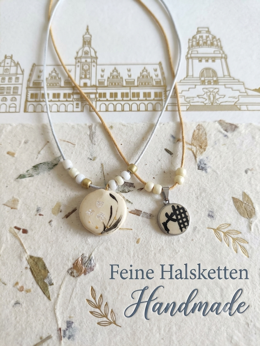 Feine Halsketten - Stickertoo Handmade