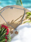 Baumwollkette Handmade - " Muschel"
