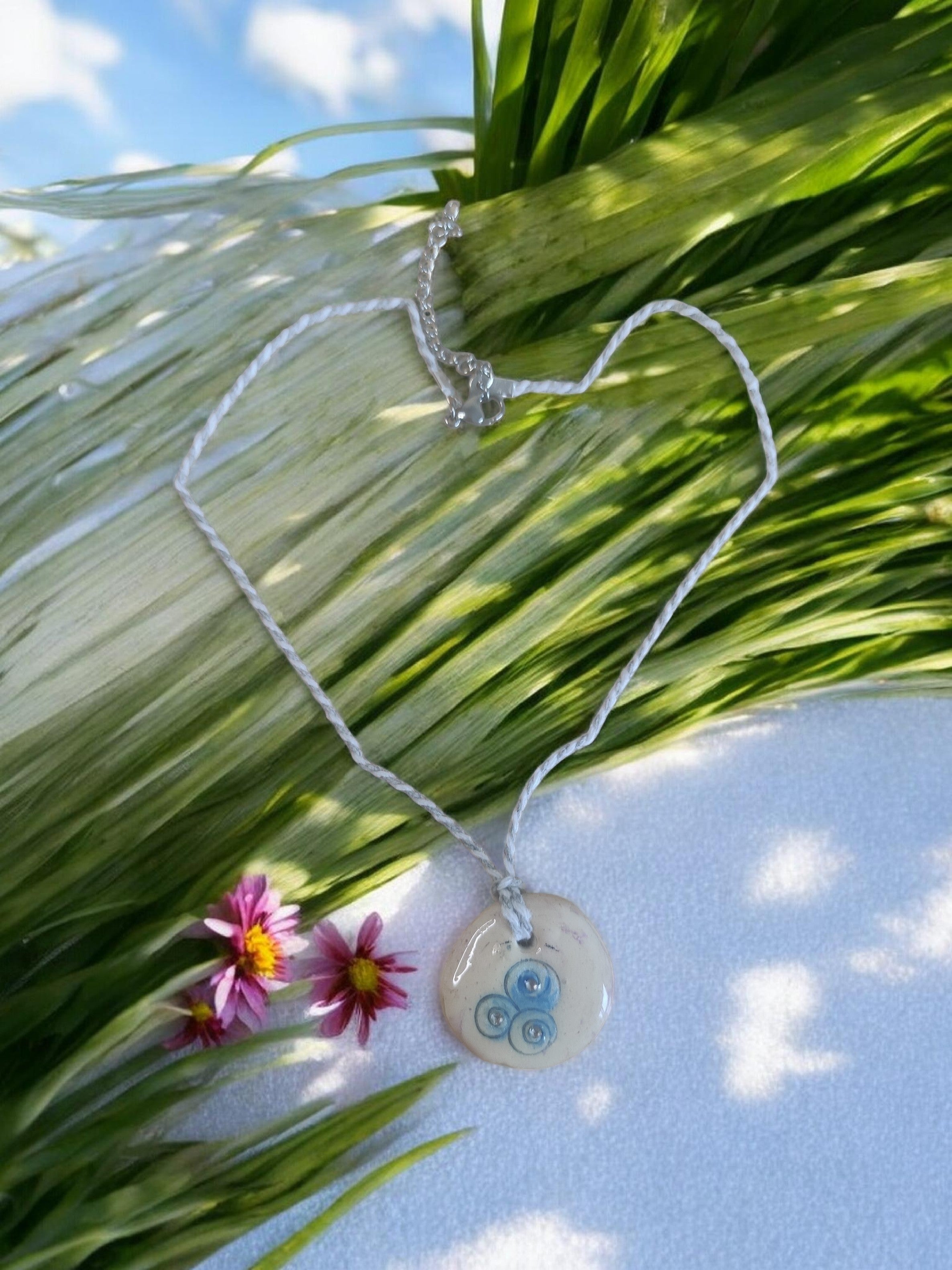 Baumwollkette Handmade " Asia Cloud"