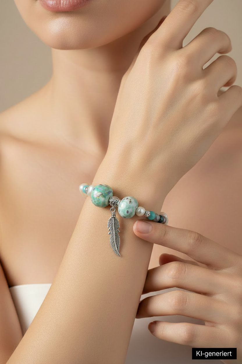 Statement Armband Handmade „Celine“ – Unikat Schmuck