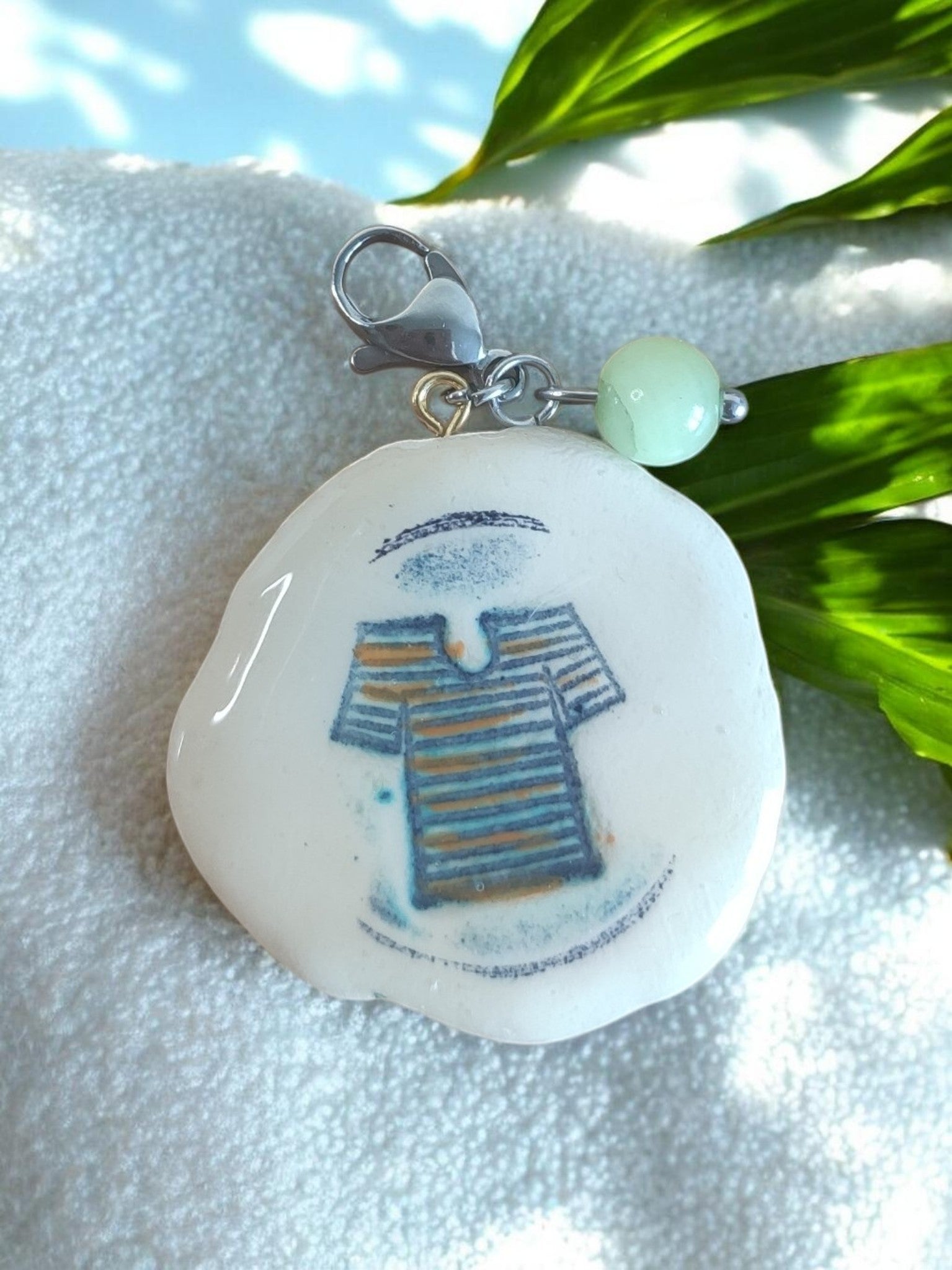 Handyschlüssel- Schlüsselanhänger - Handmade " Hemdchen"