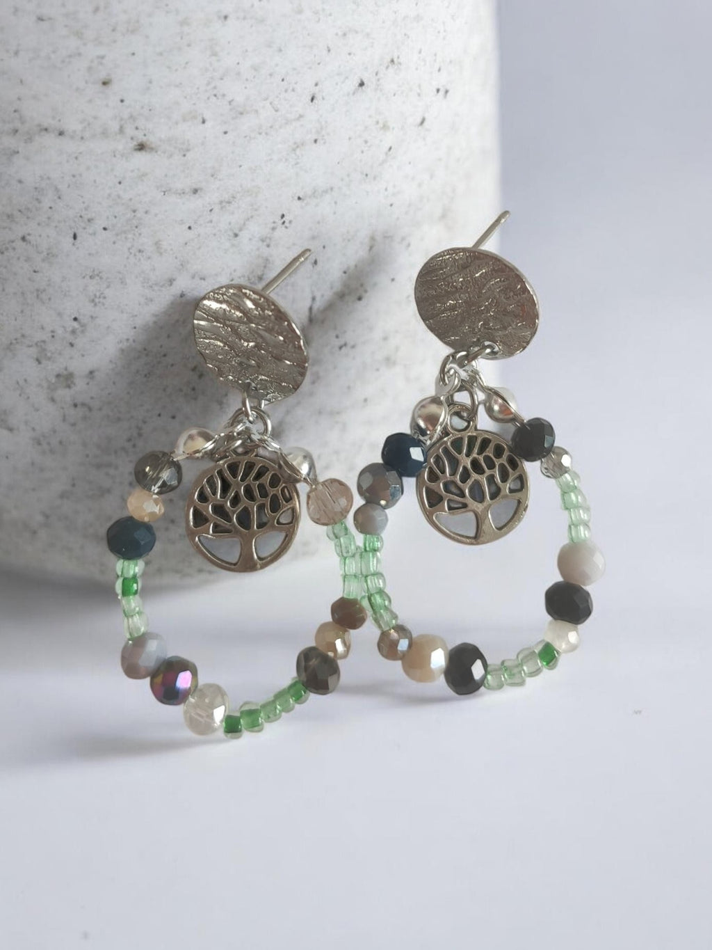 Ohrringe Handmade " Lebensbaum"