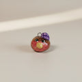 3D Anhänger Handmade „Rotkelchen mit Hut“ – Schmuck Unikat