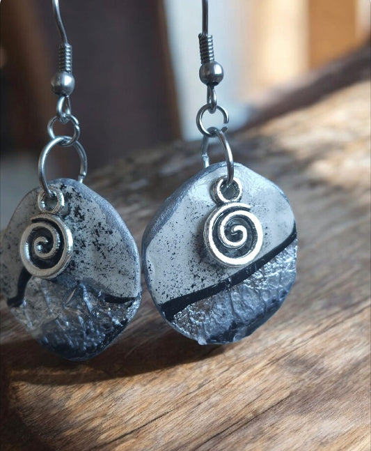 Handmade Ohrringe  Welle