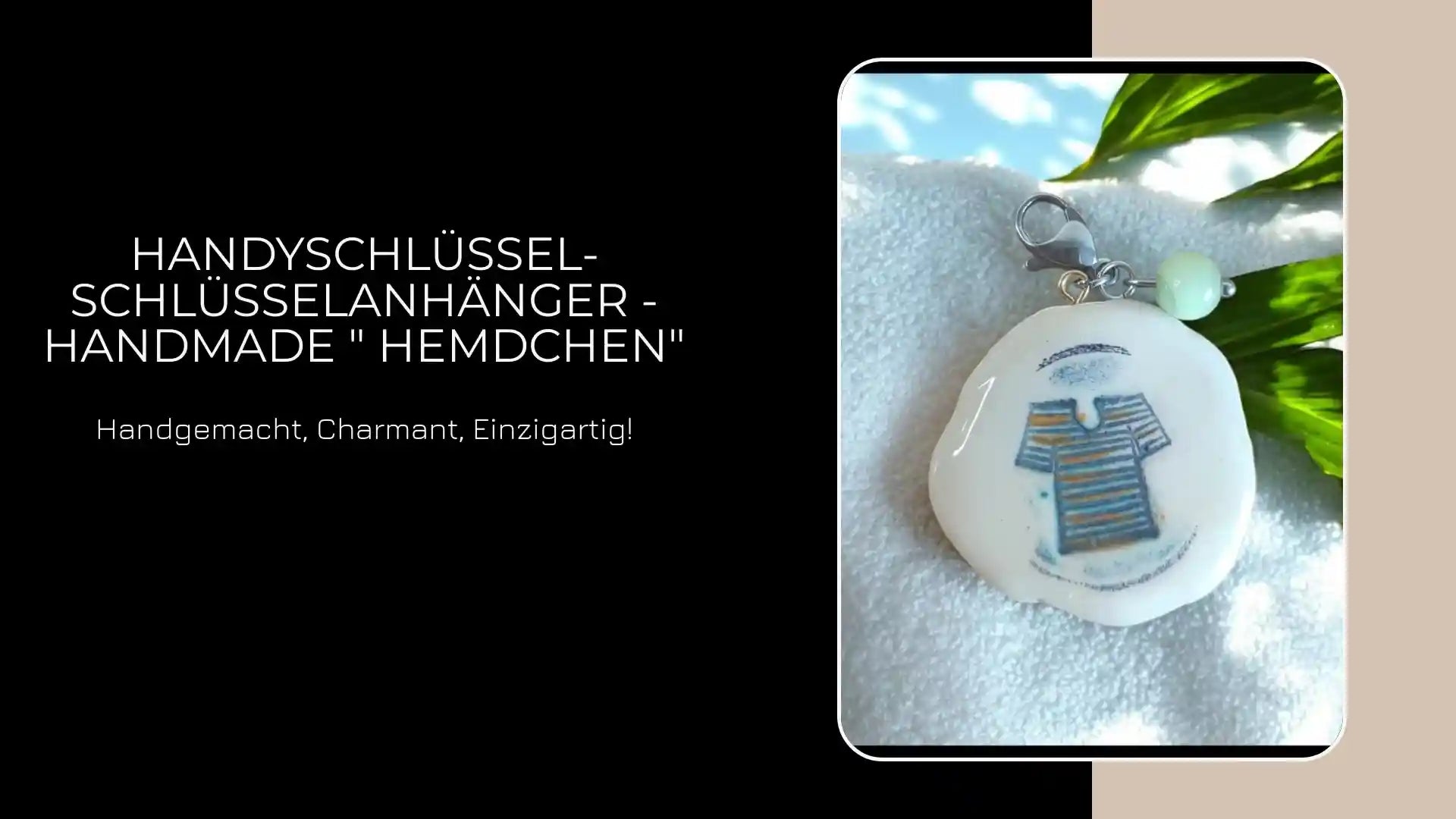 Handyschl&uuml;ssel- Schl&uuml;sselanh&auml;nger - Handmade " Hemdchen" by@Outfy