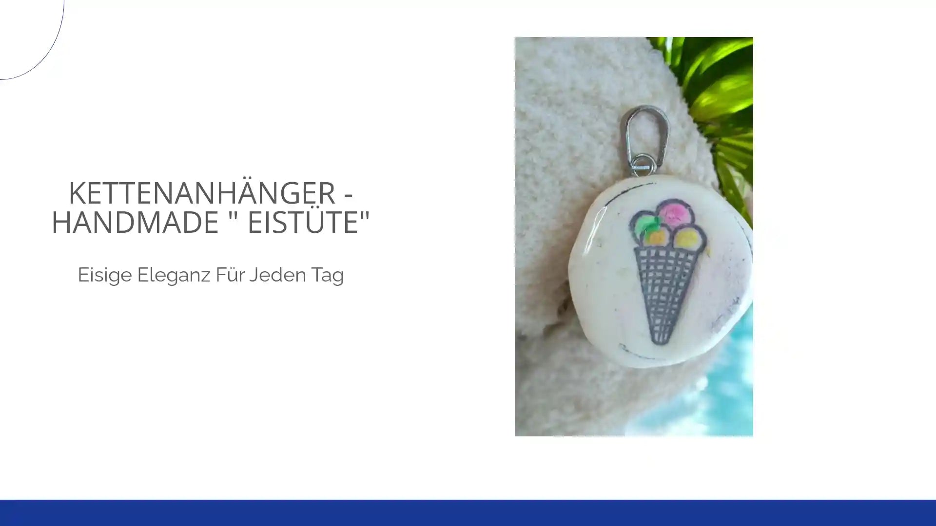 Kettenanh&auml;nger - Handmade " Eist&uuml;te" by@Outfy