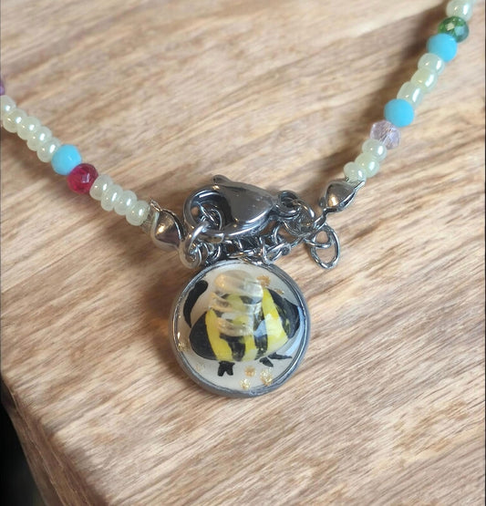 Fußkettchen Handmade " Brummer"