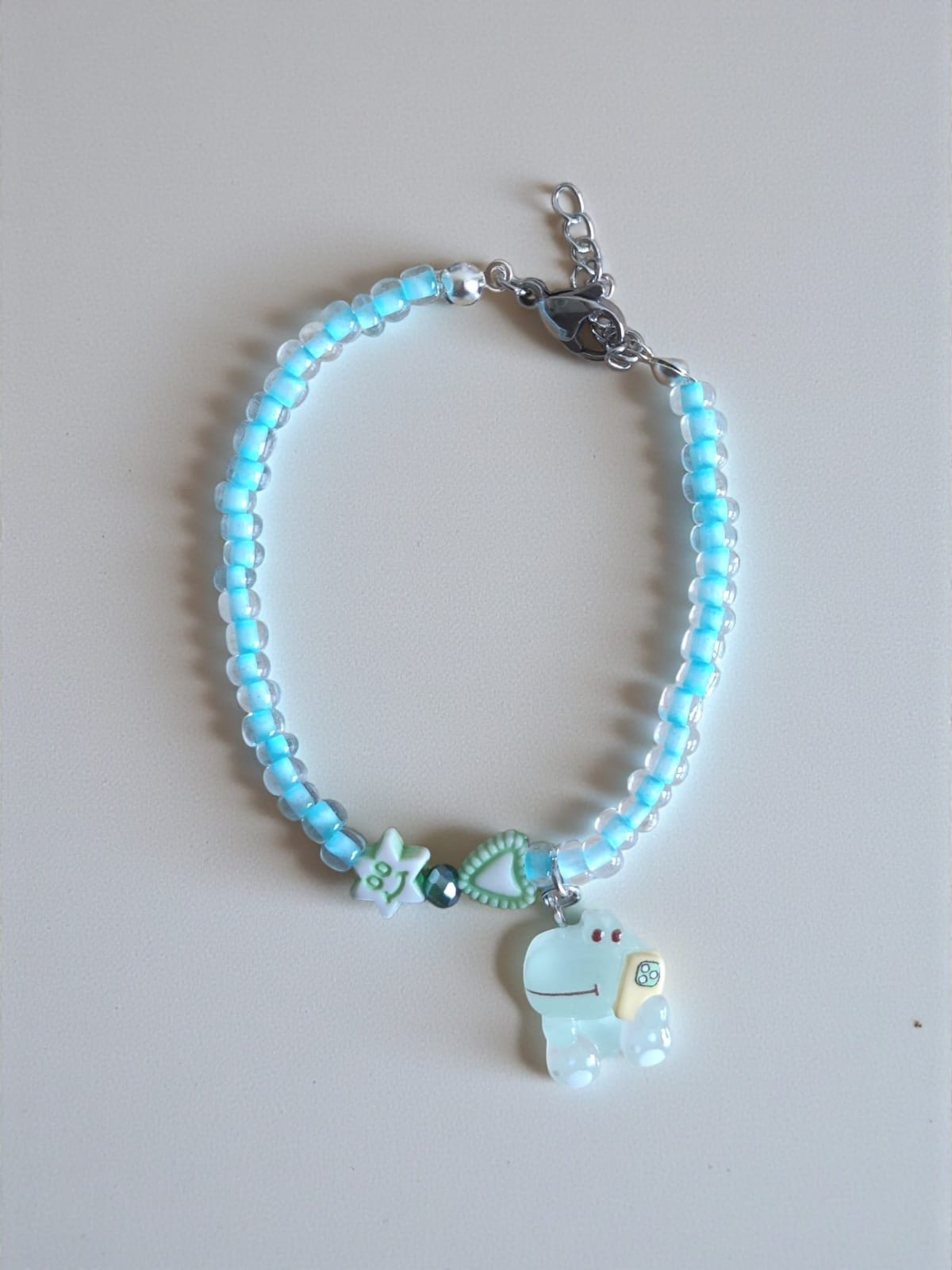 Kinderarmband Handmade " Fluss Dino"