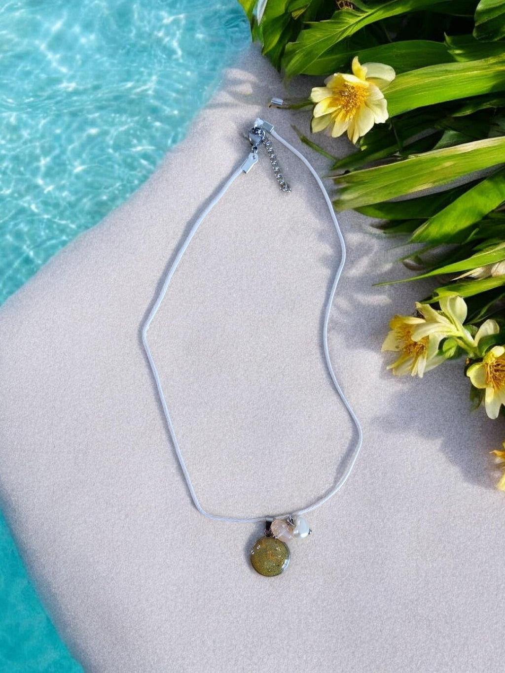 Halskette Handmade "yello"