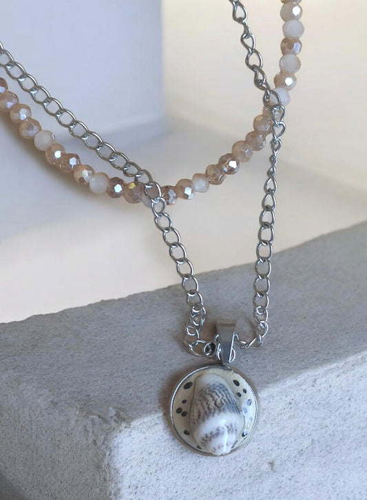 Doppelkette Handmade "Summer"