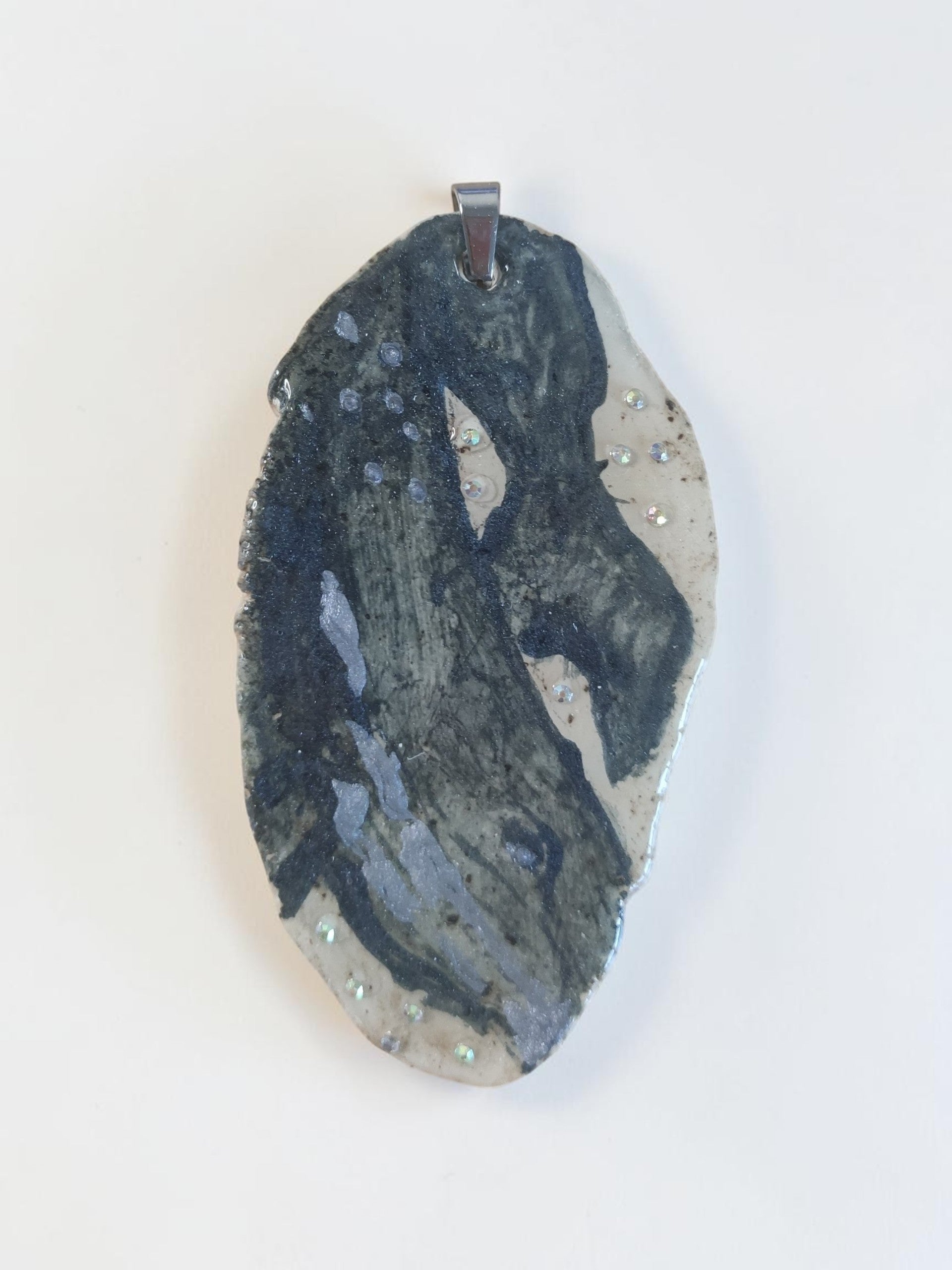 Marbel Stone Anhänger " Pott"
