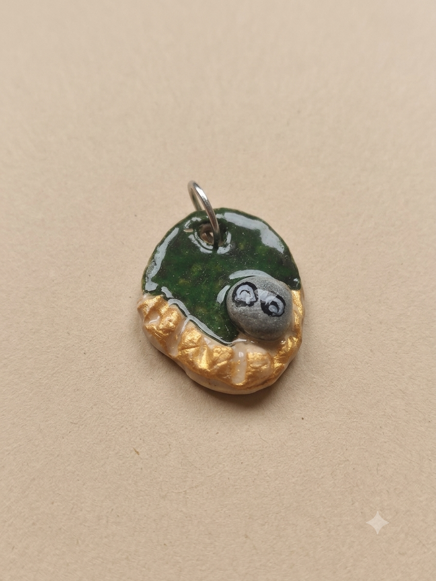 3D Anhänger Handmade " Stoni"