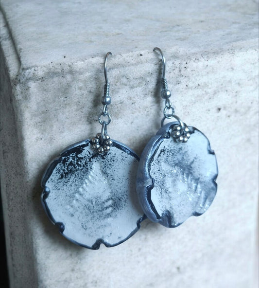 Ohrringe Handmade Farn