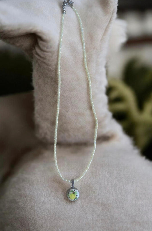 Halskette Handmade "Zitrone"