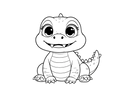 Digitale Bild " Dinolino"