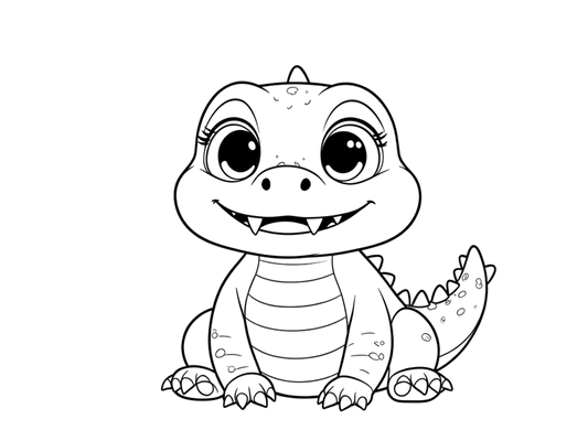 Digitale Bild " Dinolino"