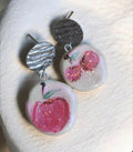 Ohrstecker  Handmade Cherry