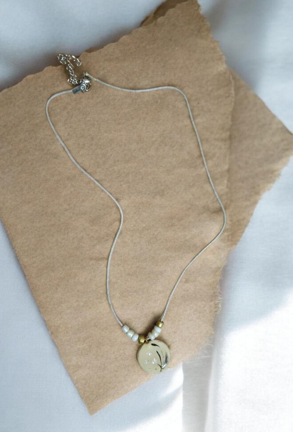 Feine Halskette Handmade " Anita"