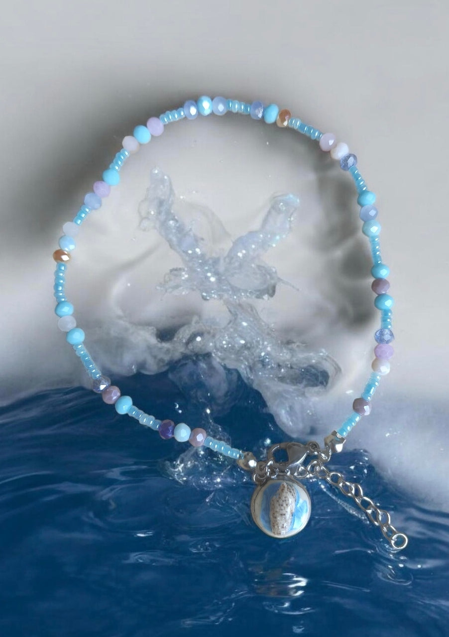 Anklet Handmade "Sea"