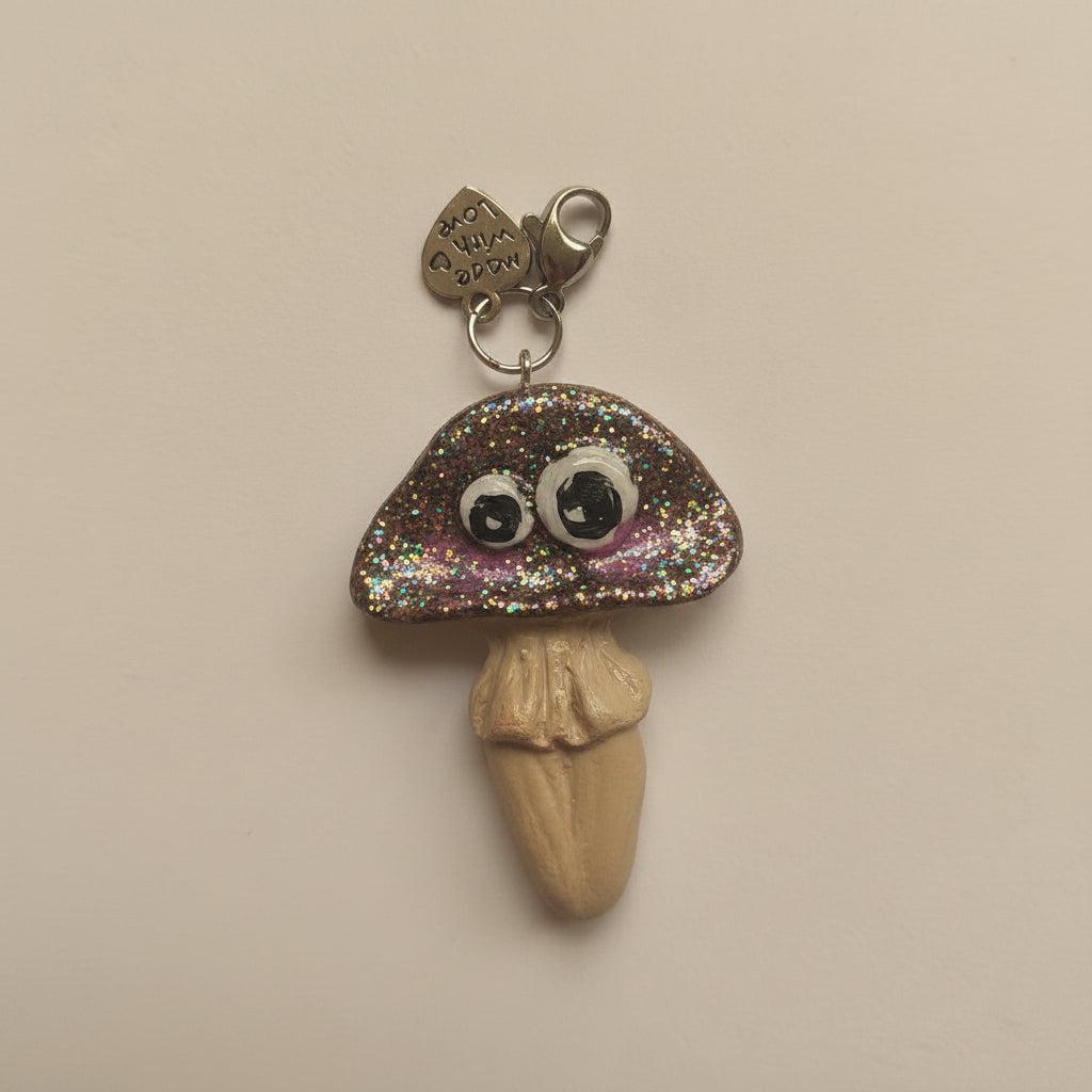 Schlüsselanhänger Handmade " Glotz Pilz"