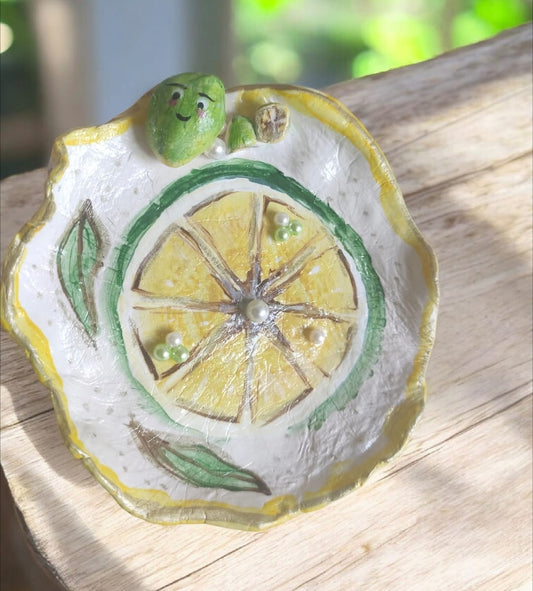 Schmuck-Teller Handmade "🍋"