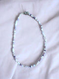 Basic Perlenkette Handmade " Lila"