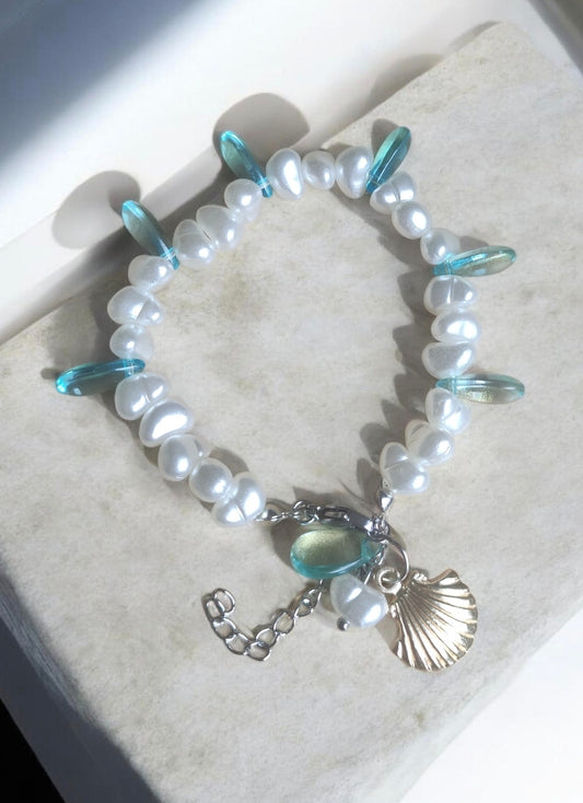 Armband Handmade "Blue Trops"