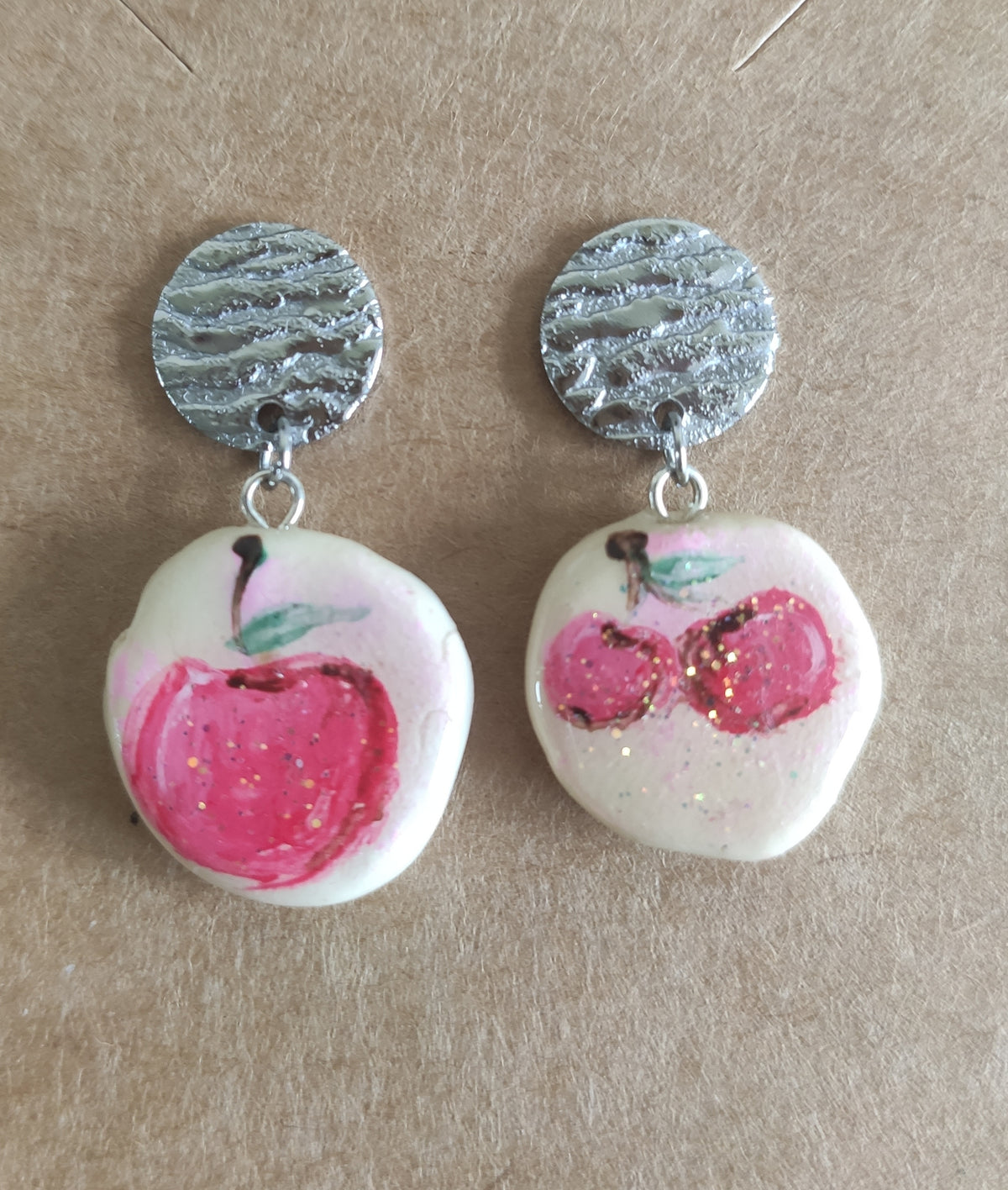 Ohrringe Handmade " Kirsche"